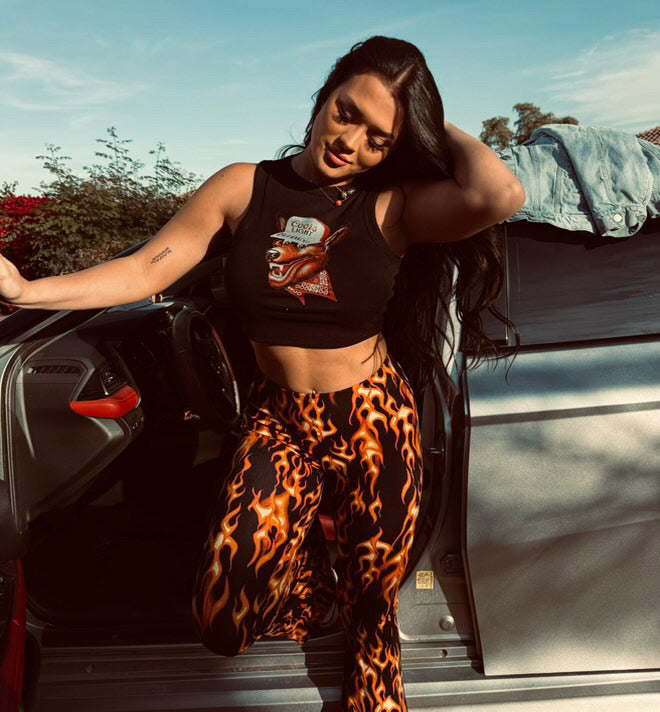 Wild Wolf Crop Top