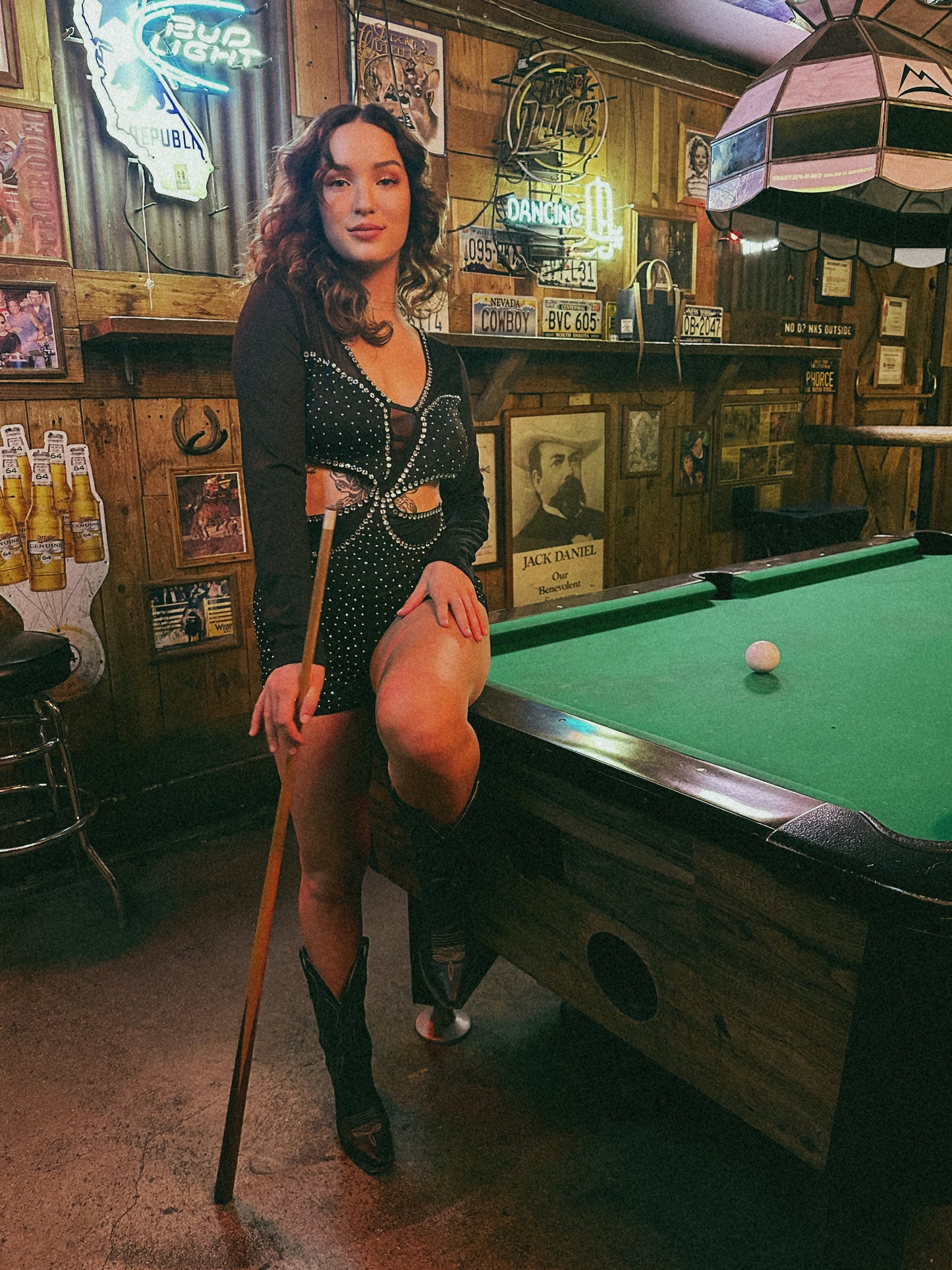 High Class Cowgirl Romper ( Pre-Order) Ships before 1/31