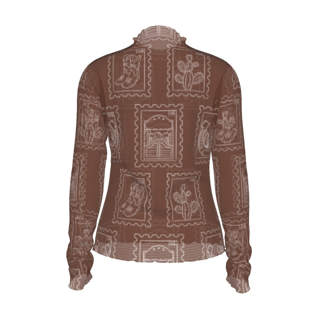 Post Me Mesh Top