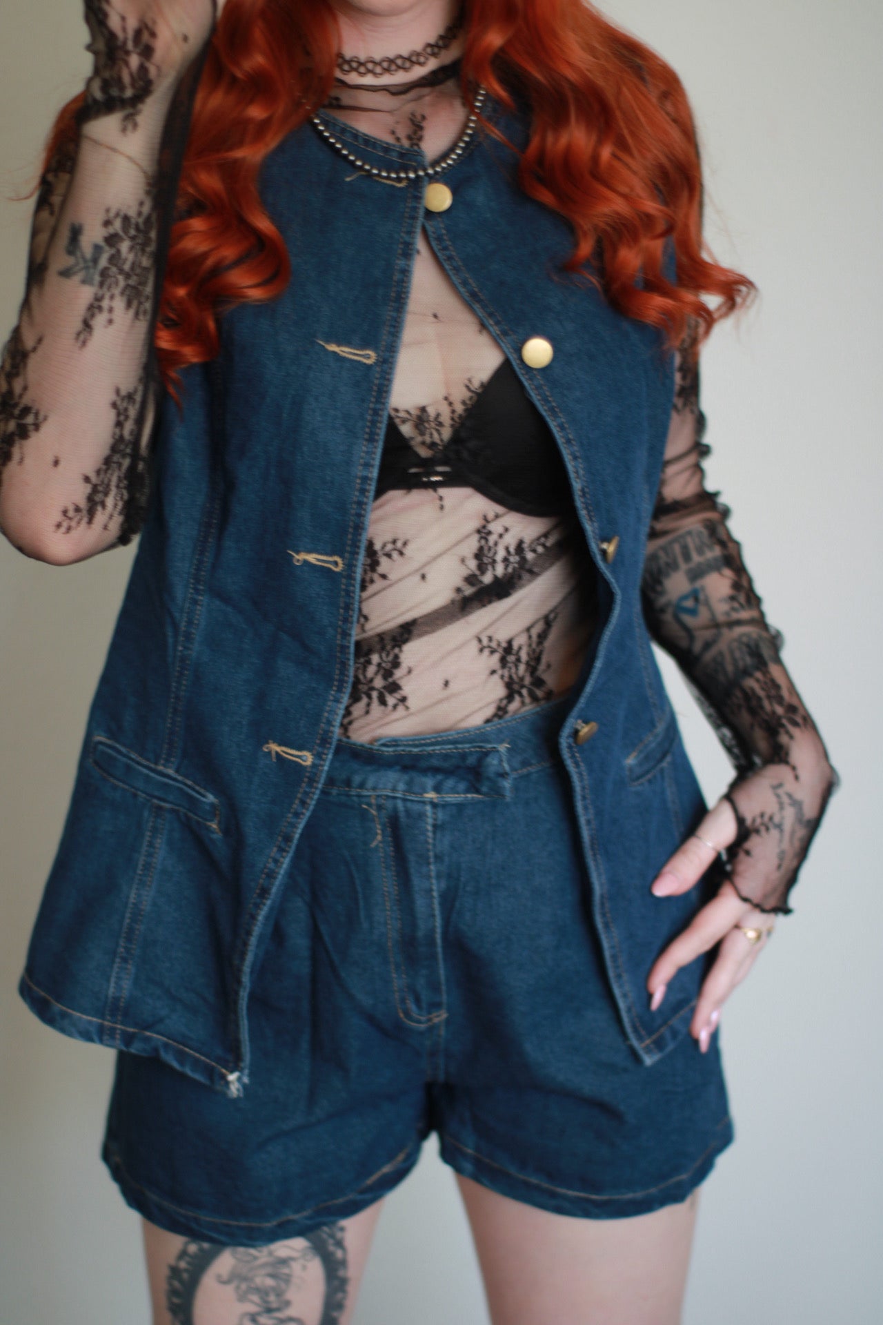 Winona 2 Piece Denim Set